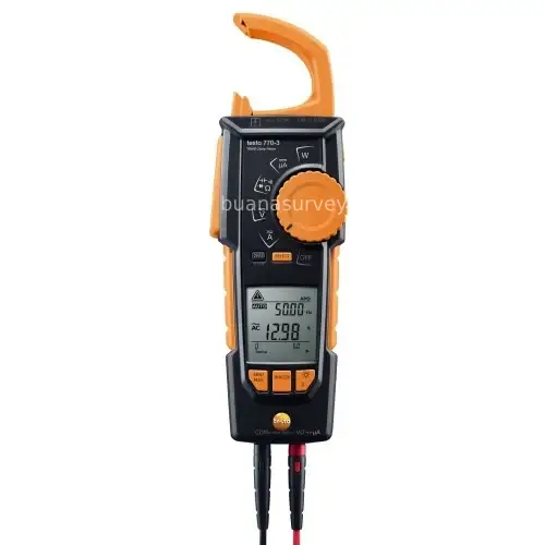Testo 770-3 – Clamp Meter With Bluetooth
